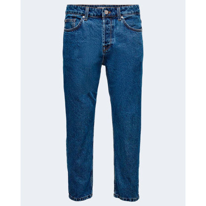 Only &amp; Sons Blue Cotton Jeans &amp; Pant