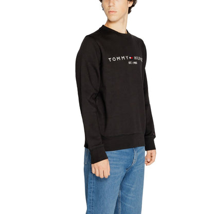 Tommy Hilfiger Jeans Black Cotton Sweater