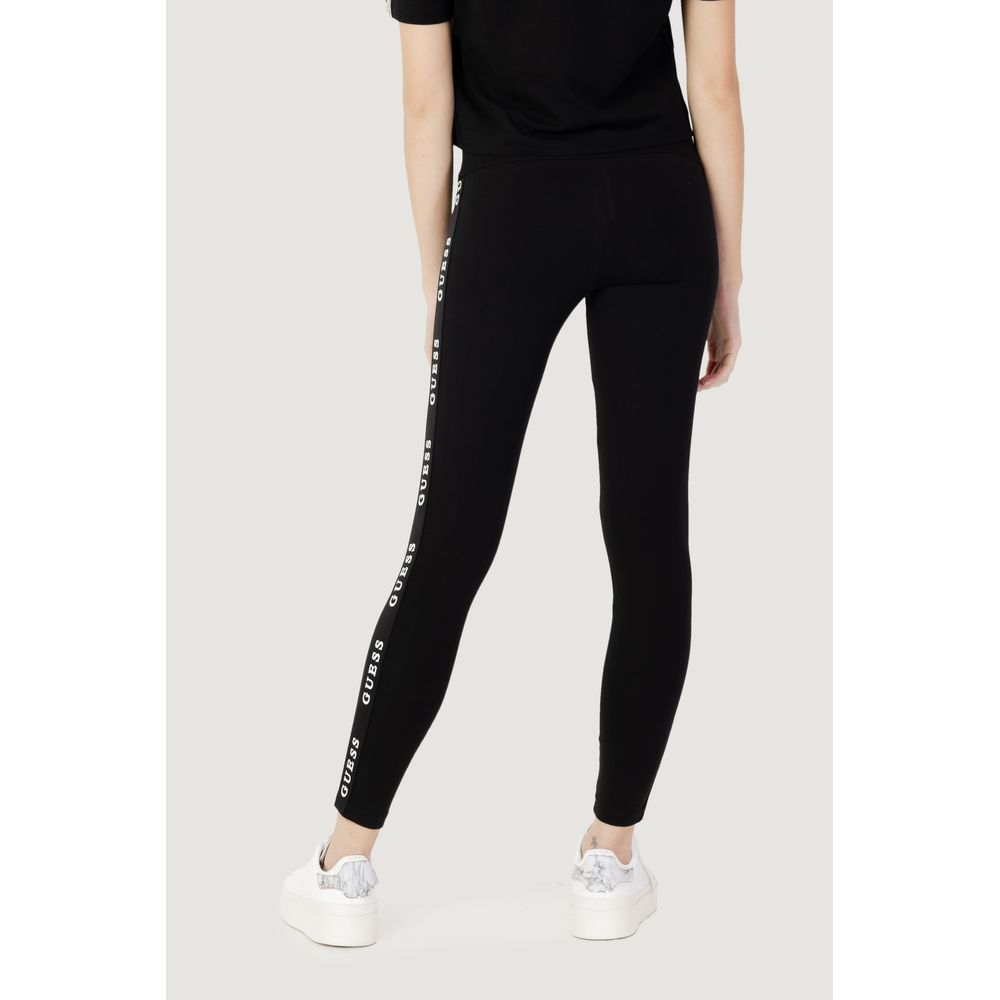 Guess Active Black Cotton Jeans &amp; Pant