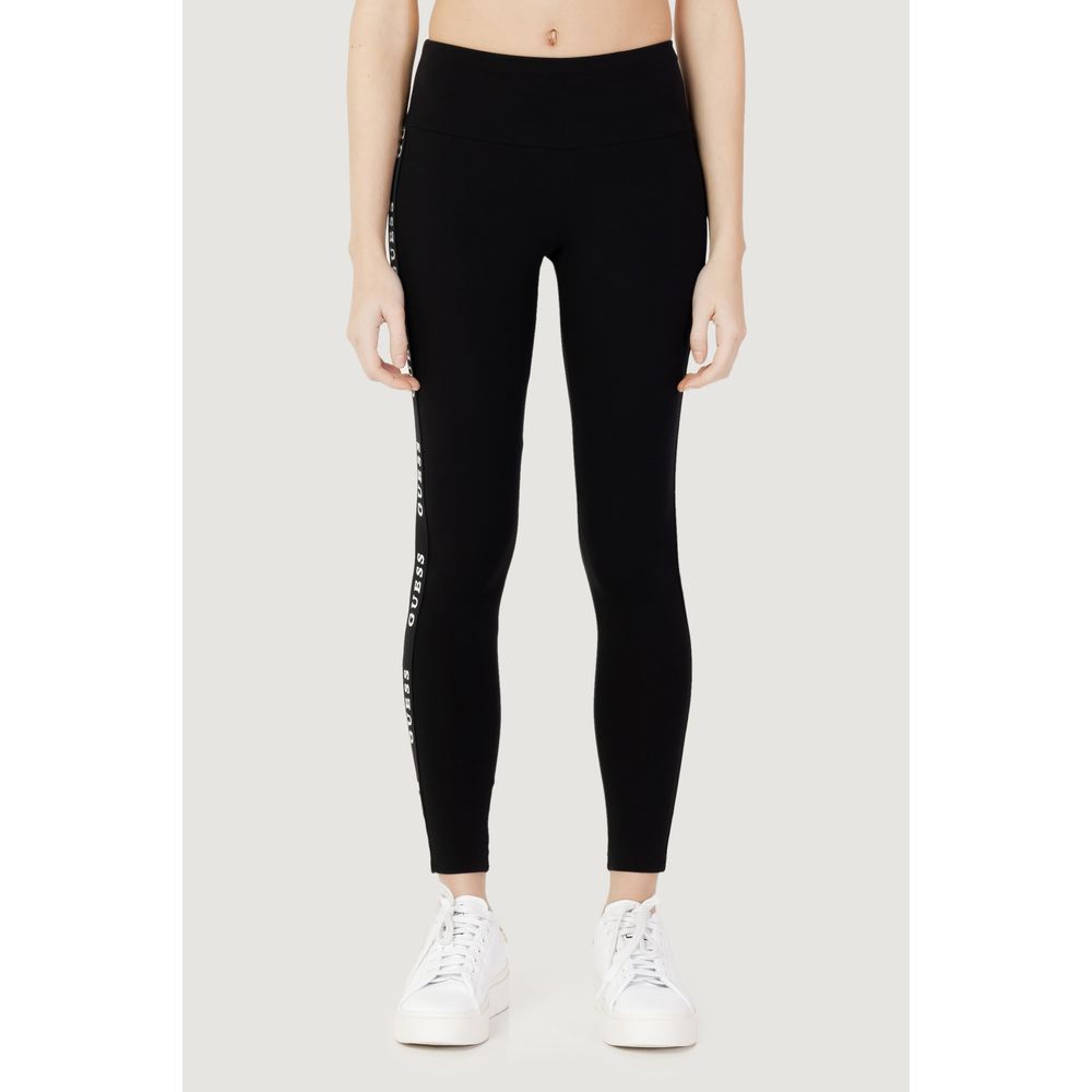 Guess Active Black Cotton Jeans &amp; Pant