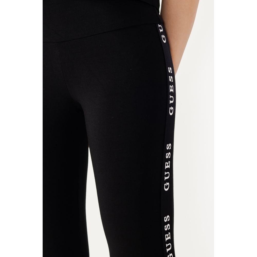 Guess Active Black Cotton Jeans &amp; Pant