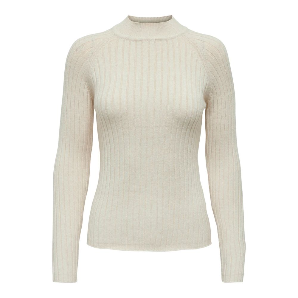 Jacqueline De Yong Beige Viscose Tops &amp; T-Shirt