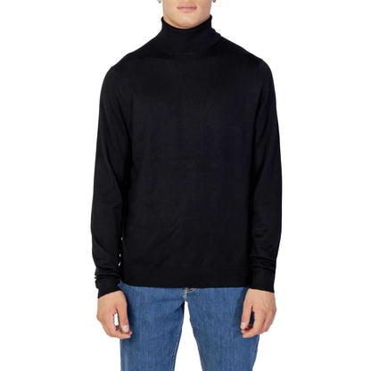 Only &amp; Sons Black Viscose Sweater