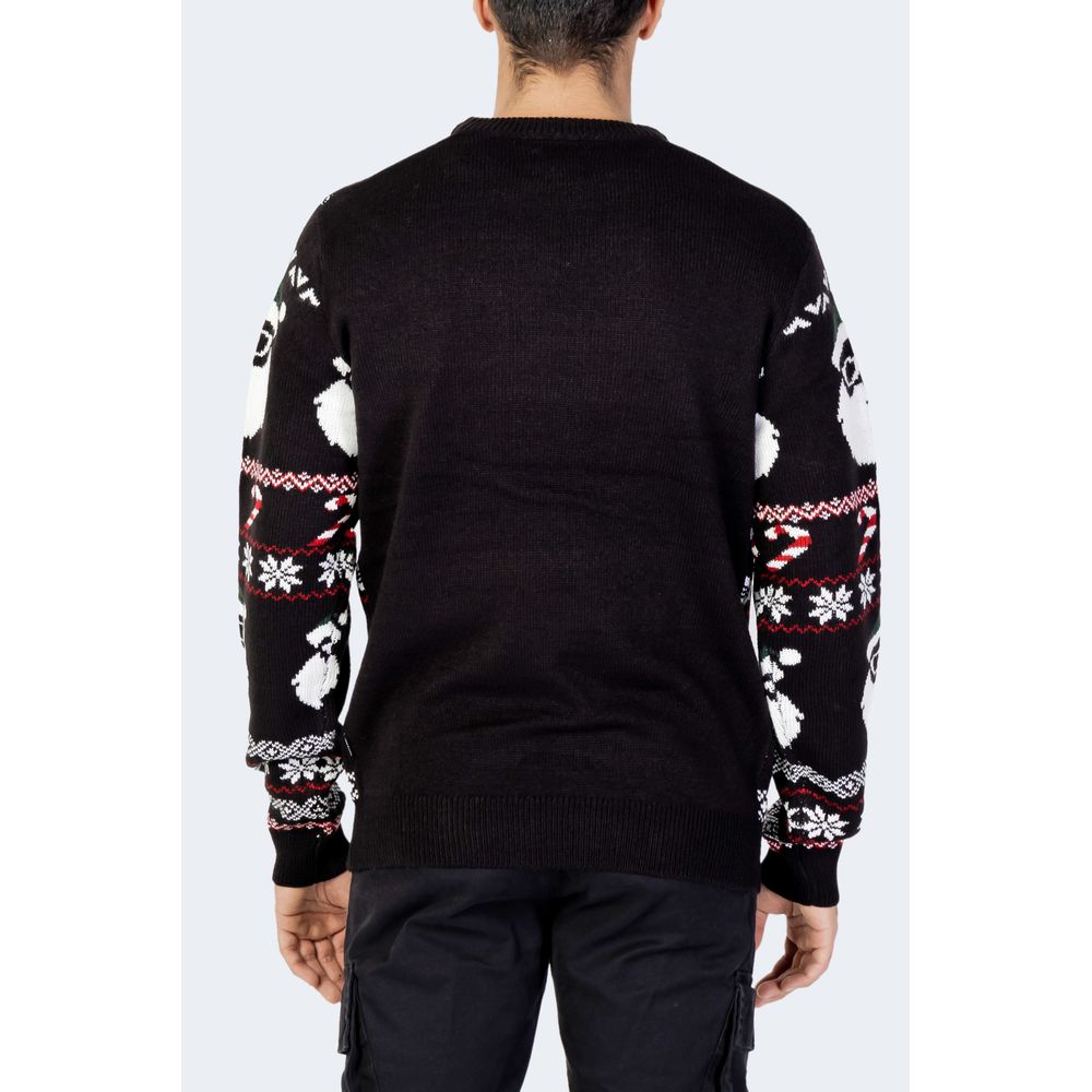 Only &amp; Sons Black Acrylic Sweater