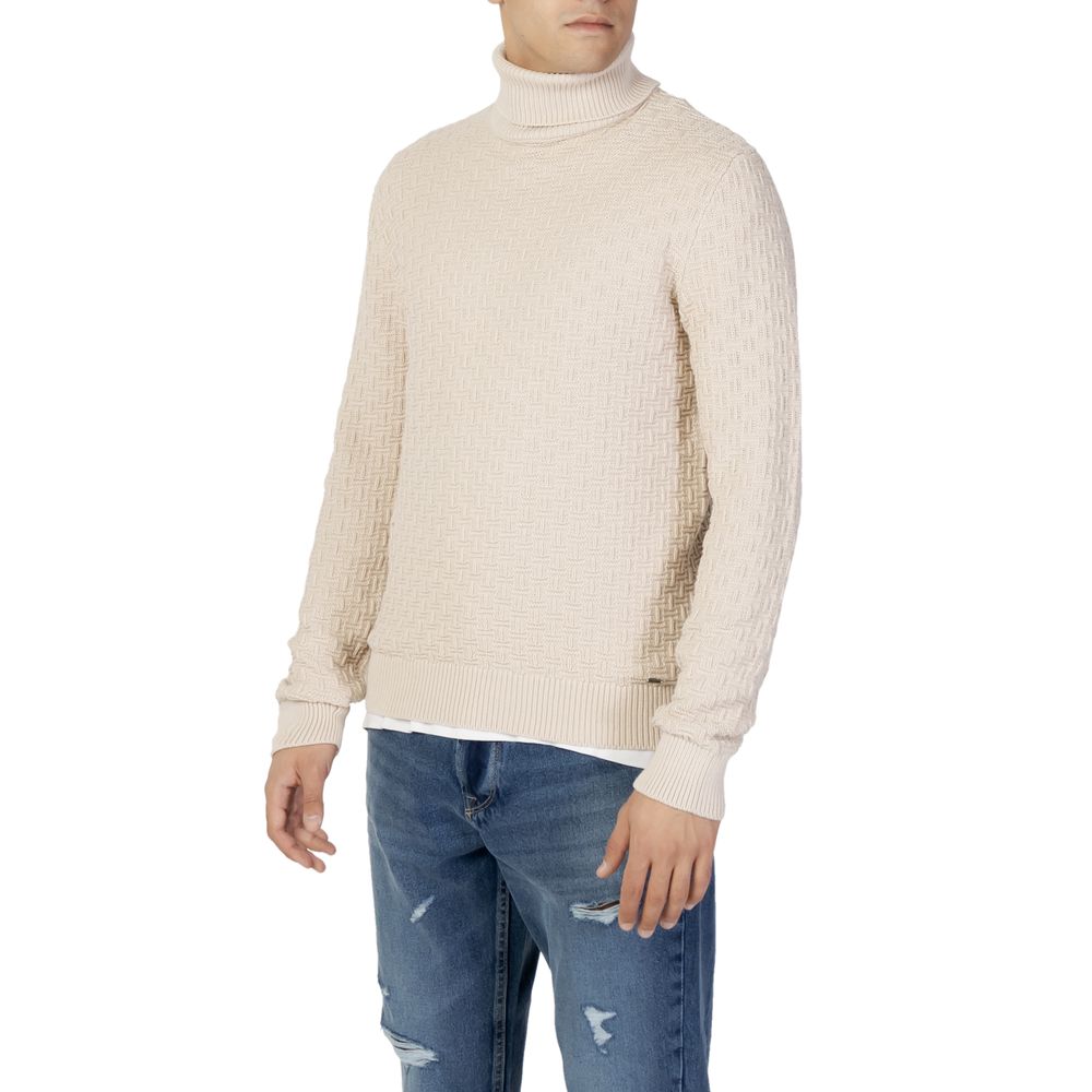 Only &amp; Sons Beige Cotton Sweater