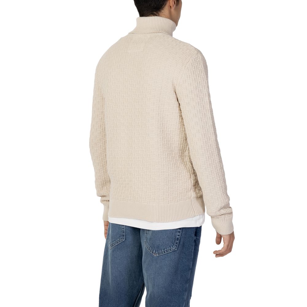 Only &amp; Sons Beige Cotton Sweater