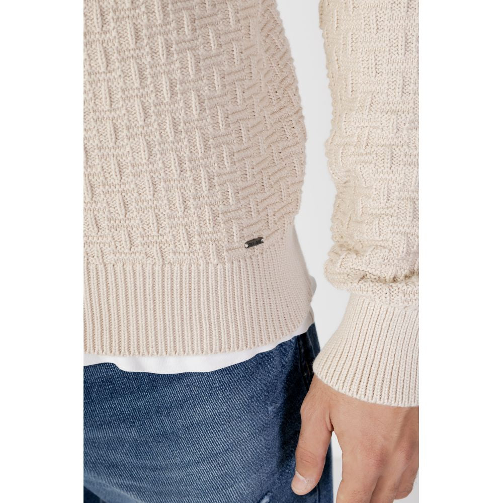 Only &amp; Sons Beige Cotton Sweater