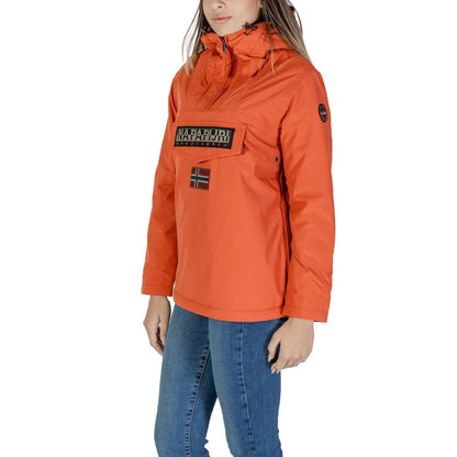 Napapijri Red Polyester Jackets &amp; Coat