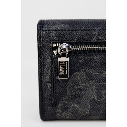 Alviero Martini Prima Classe Black Leather Wallet