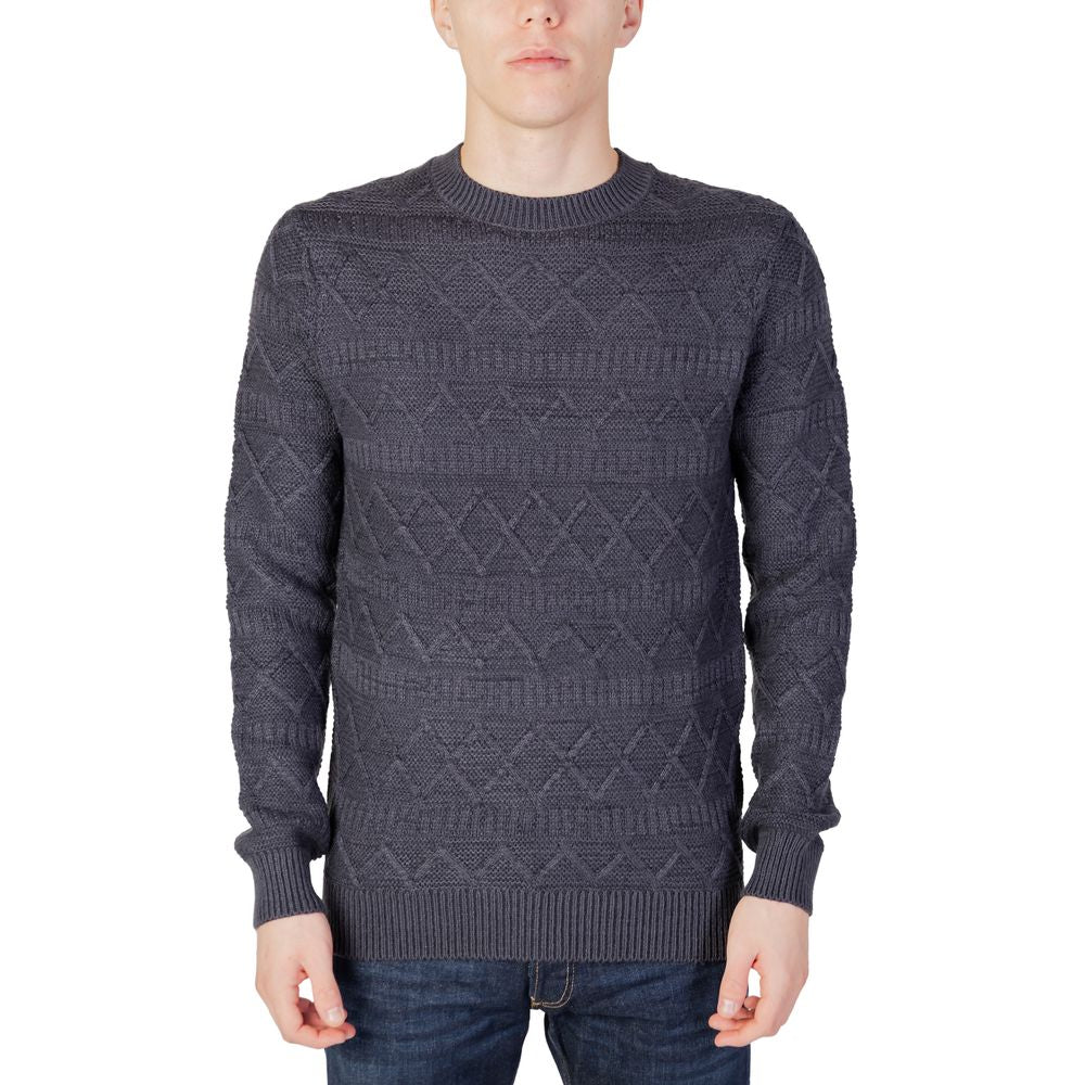 Only &amp; Sons Blue Acrylic Sweater