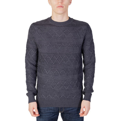 Only &amp; Sons Blue Acrylic Sweater