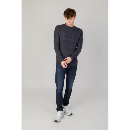 Only &amp; Sons Blue Acrylic Sweater