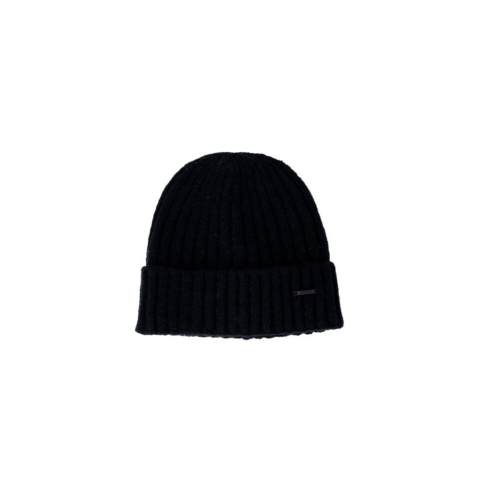 Antony Morato Black Acrylic Hats &amp; Cap