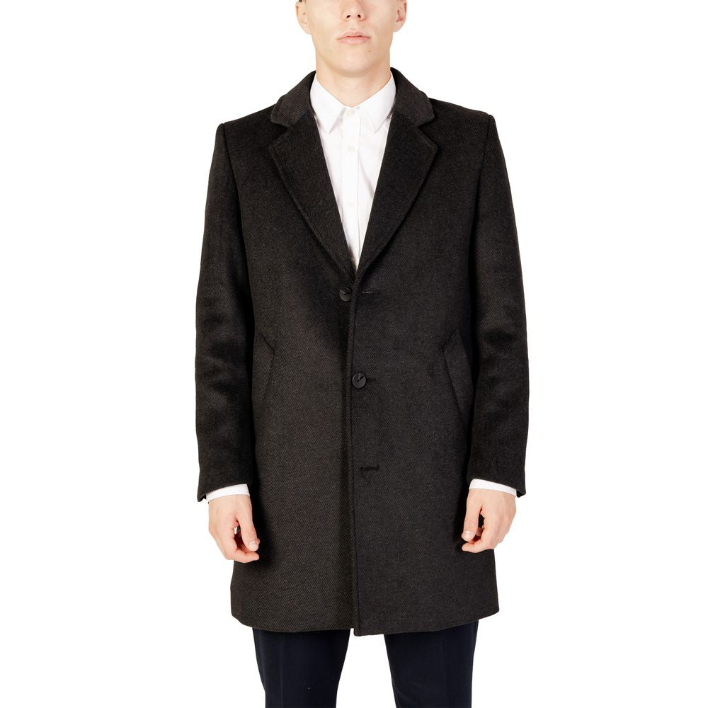 Antony Morato Black Polyester Jacket