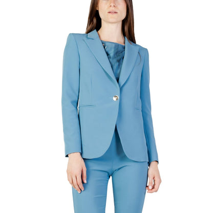 Rinascimento Turquoise Polyester Suits &amp; Blazer