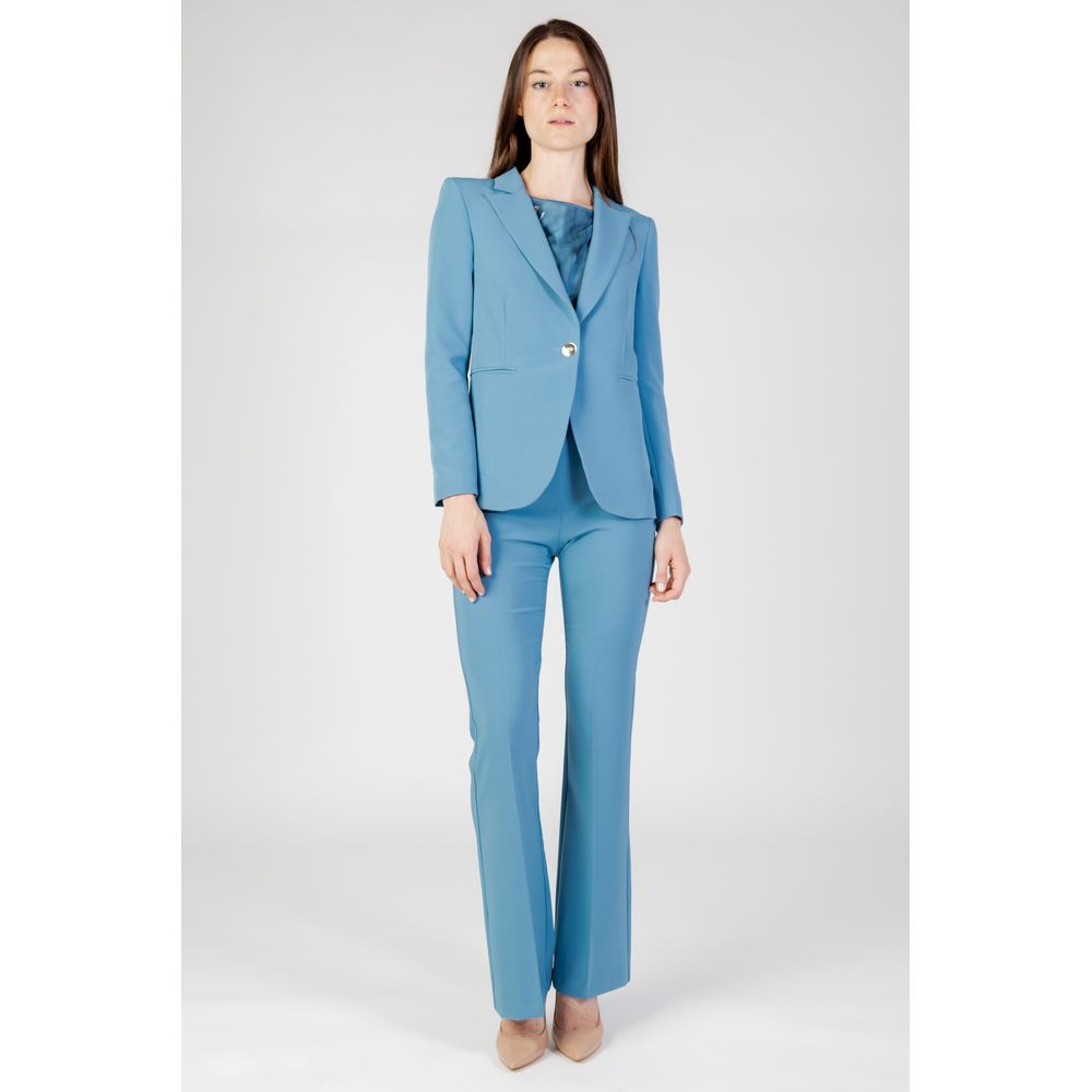 Rinascimento Turquoise Polyester Suits &amp; Blazer