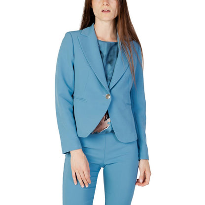 Rinascimento Turquoise Polyester Suits &amp; Blazer