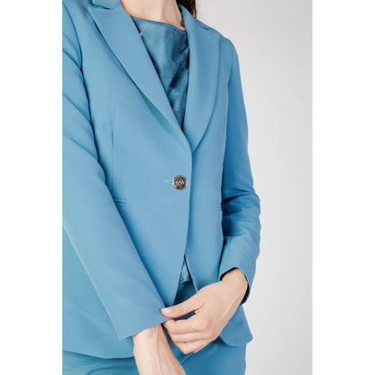 Rinascimento Turquoise Polyester Suits &amp; Blazer