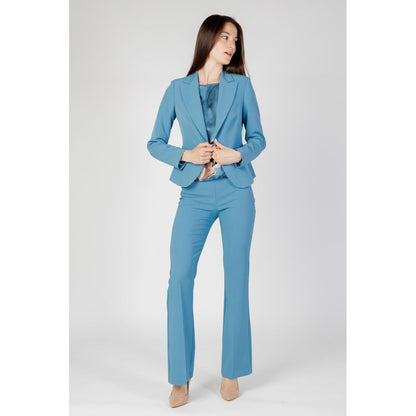 Rinascimento Turquoise Polyester Suits &amp; Blazer