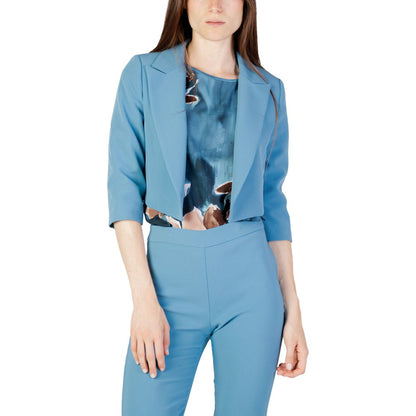 Rinascimento Turquoise Polyester Suits &amp; Blazer