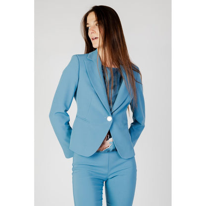 Rinascimento Turquoise Polyester Suits &amp; Blazer