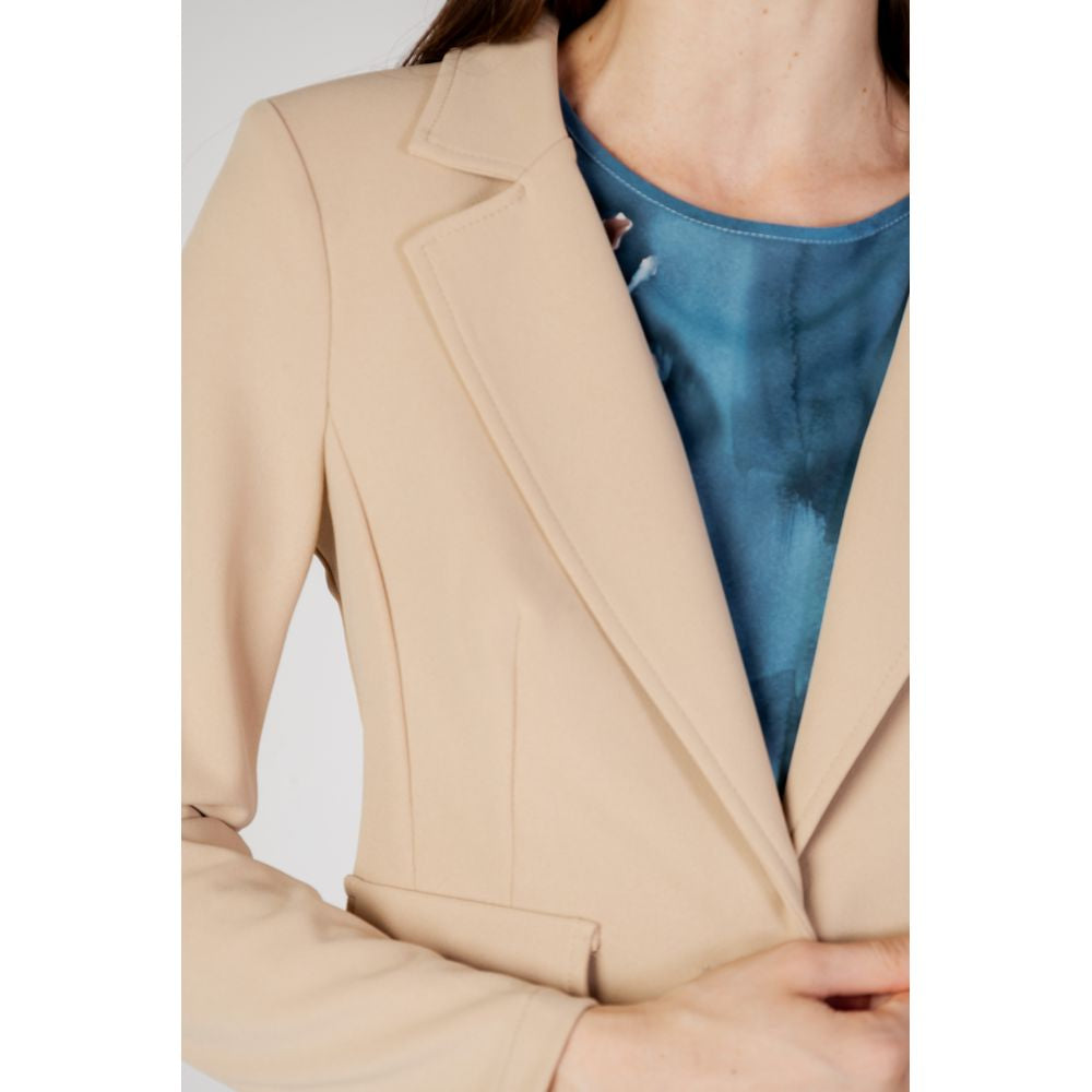 Rinascimento Beige Polyester Suits &amp; Blazer