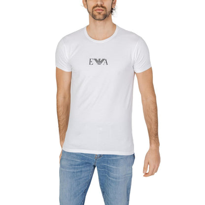 Emporio Armani Underwear White Cotton T-Shirt