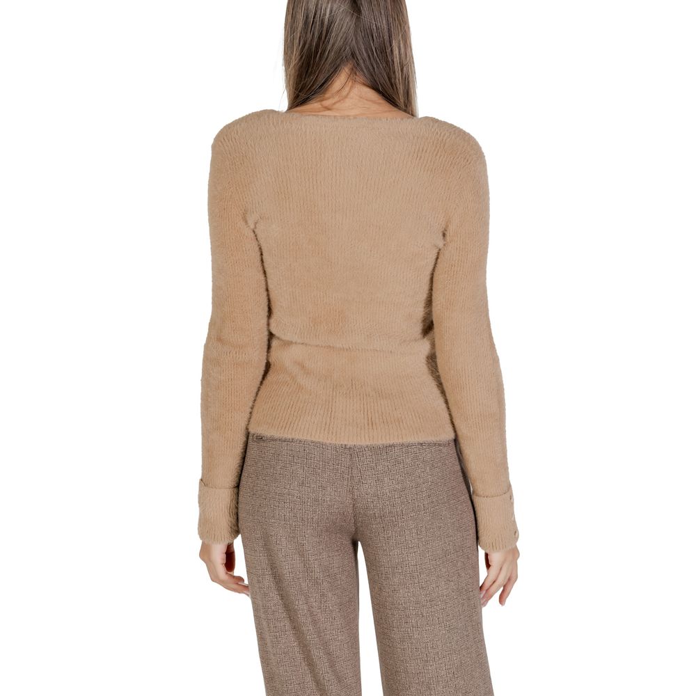 Morgan De Toi Beige Polyamide Sweater