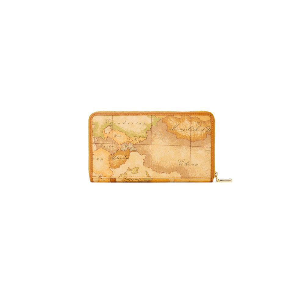 Alviero Martini Prima Classe Beige Leather Wallet