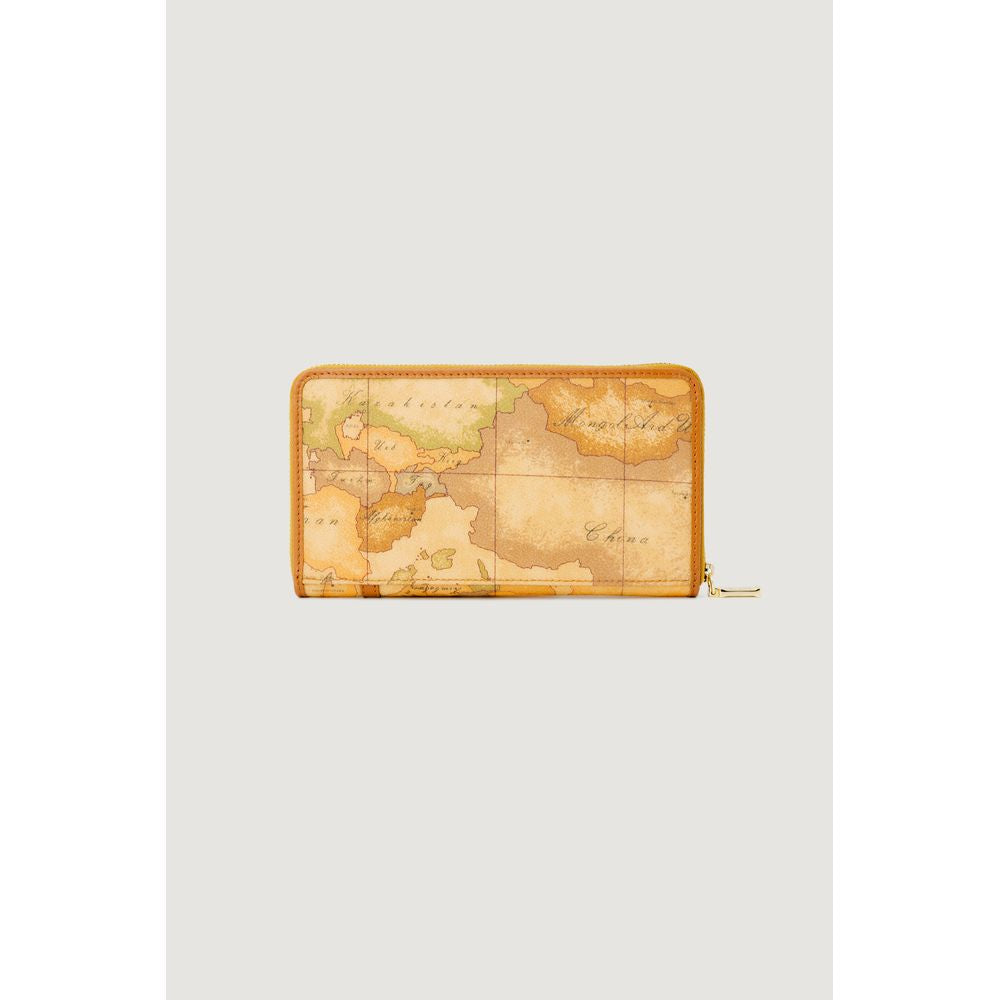 Alviero Martini Prima Classe Beige Leather Wallet