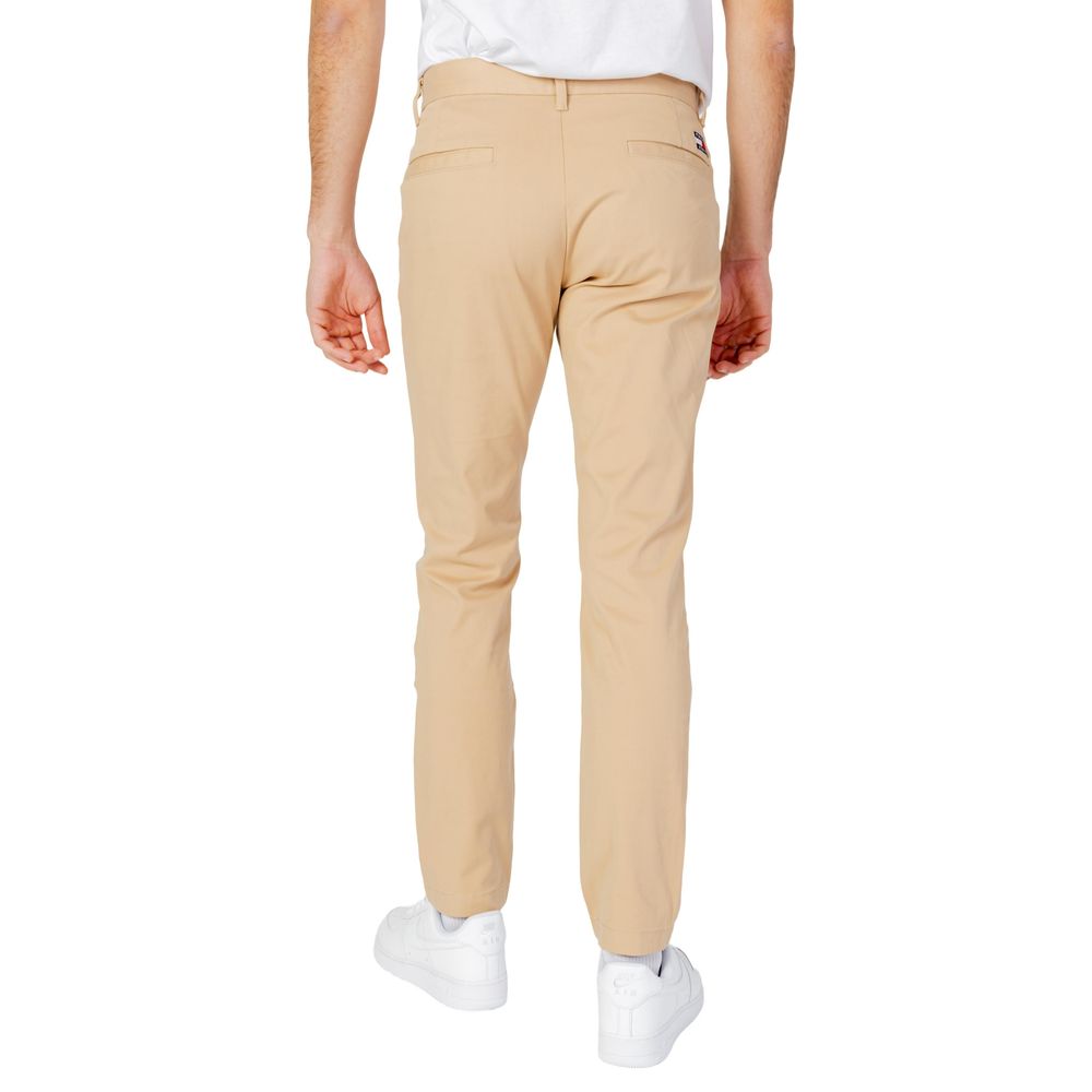 Tommy Hilfiger Jeans Beige Organic Cotton Jeans &amp; Pant