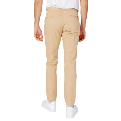 Tommy Hilfiger Jeans Beige Organic Cotton Jeans &amp; Pant