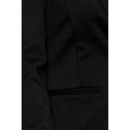 ICHI Black Polyester Suits &amp; Blazer