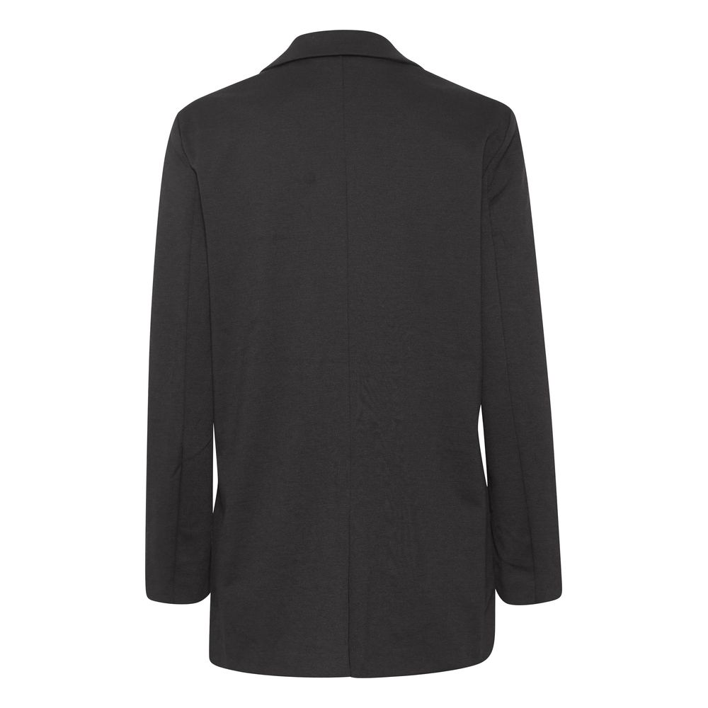 ICHI Black Recycled Polyester Suits &amp; Blazer