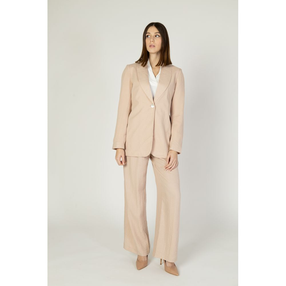 Vero Moda Pink Viscose Suits &amp; Blazer