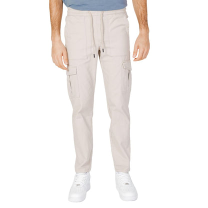 Only &amp; Sons Beige Cotton Jeans &amp; Pant