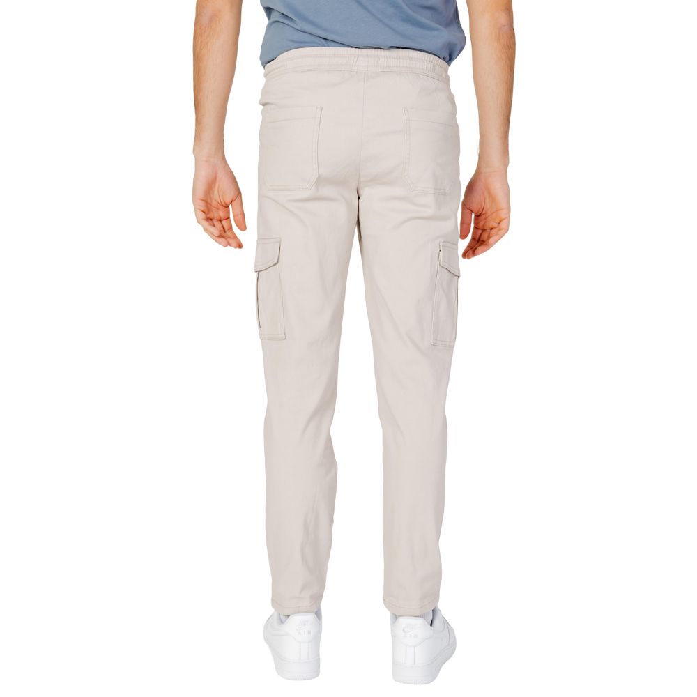 Only &amp; Sons Beige Cotton Jeans &amp; Pant