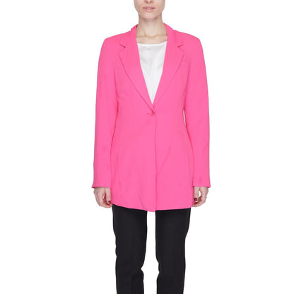 Vero Moda Pink Polyester Suits &amp; Blazer