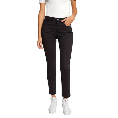 Morgan De Toi Black Cotton Jeans &amp; Pant