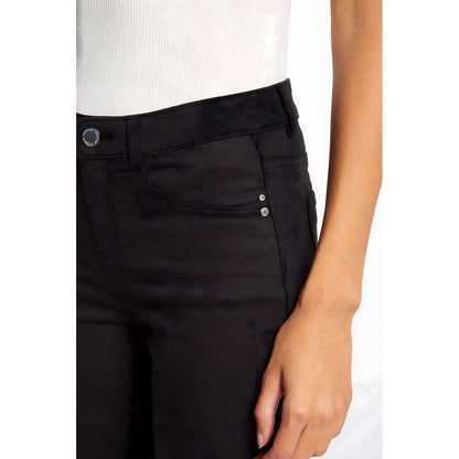 Morgan De Toi Black Cotton Jeans &amp; Pant