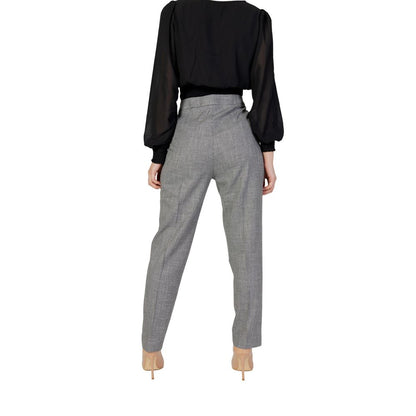 Morgan De Toi Black Polyester Jeans &amp; Pant