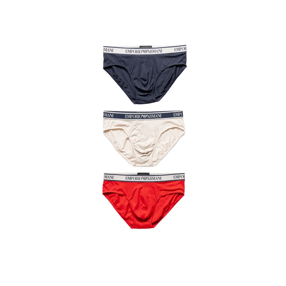 Emporio Armani Underwear Red Cotton Underwear