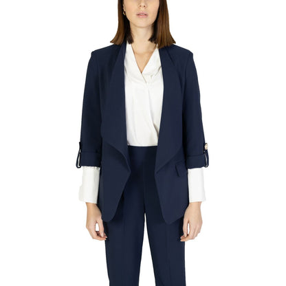 Rinascimento Blue Polyester Suits &amp; Blazer