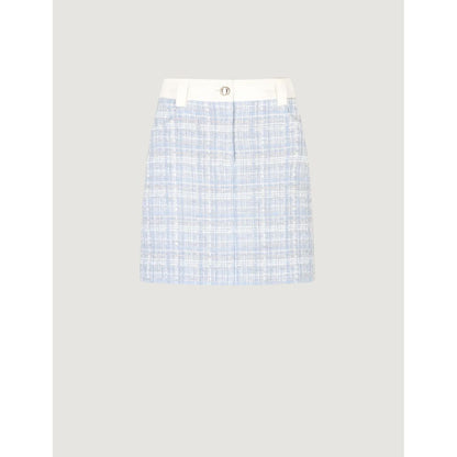 Morgan De Toi Blue Polyester Skirt