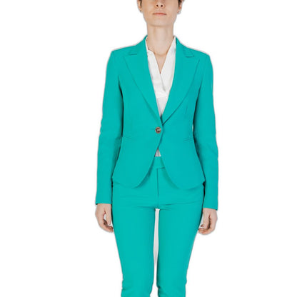 Rinascimento Green Polyester Suits &amp; Blazer