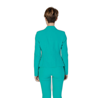 Rinascimento Green Polyester Suits &amp; Blazer