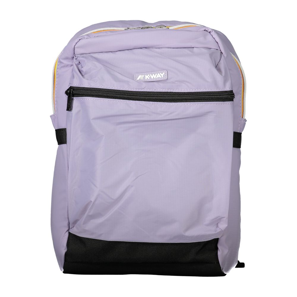 K-WAY Purple Polyamide Backpack