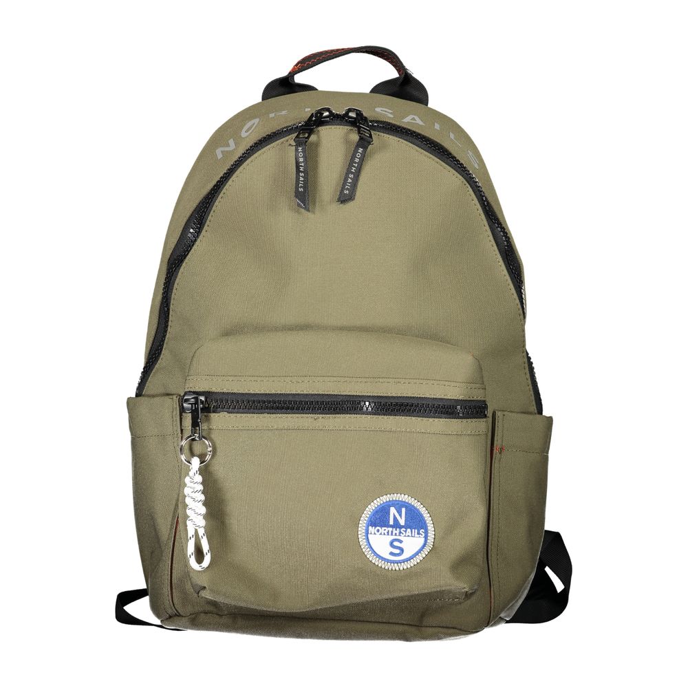 North Sails Green Polyester Backpack