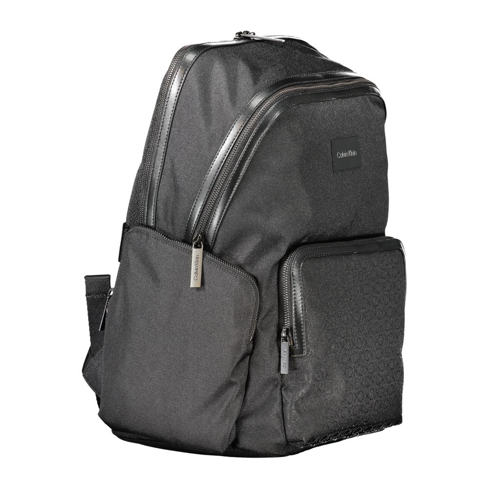 Calvin Klein Black Polyester Backpack