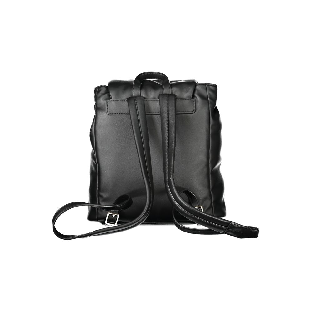 Tommy Hilfiger Black Polyester Backpack